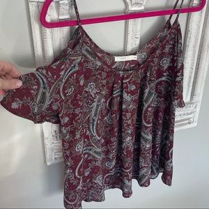 Lush off the shoulder top